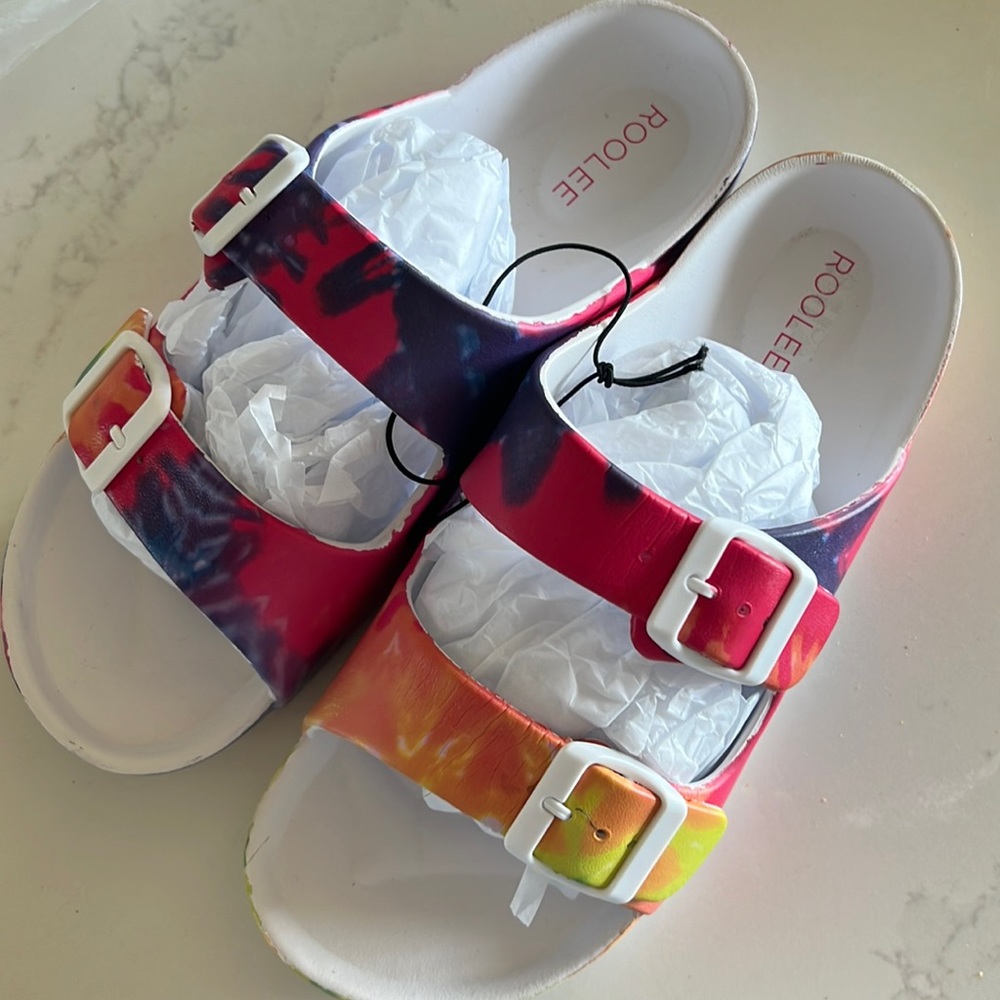 NWT RooLee Slide ons